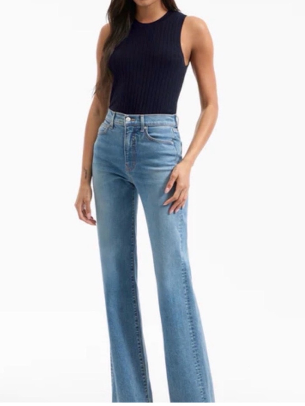 Veronica Beard Crosbie High Rise Ripple Haze - size 25 - NWT
